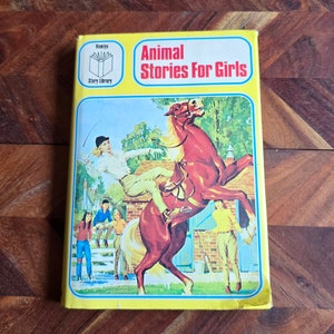 Vintage Children&#39;s Book  - Animal Stories for Girls  -1979  Hardcover Edition