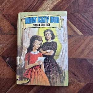 Vintage Kinderbücher - was Katy tat - Susan Coolidge - Dean & Sons - Hard Cover Edition