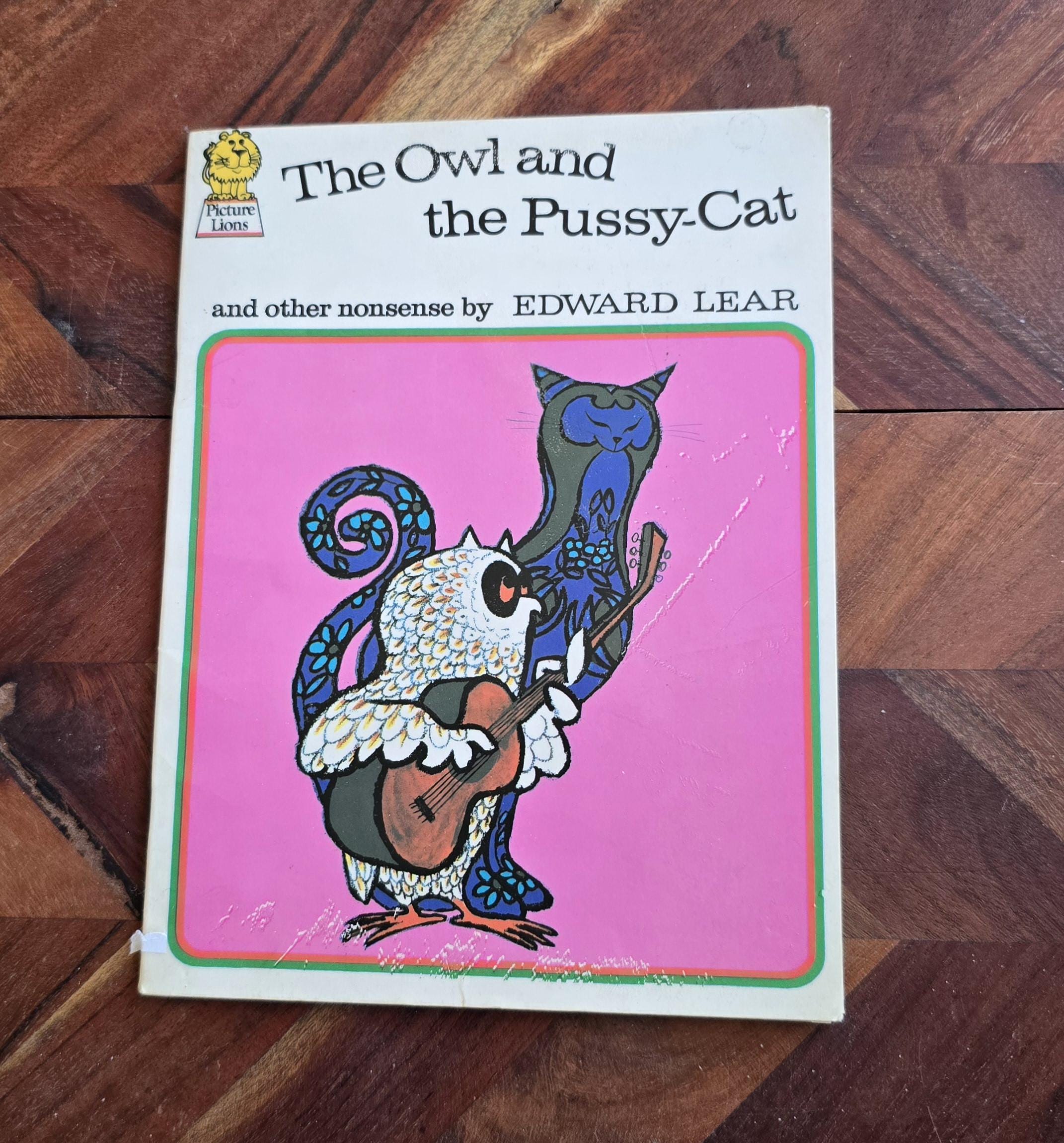 Vintage Owl and Pussy-Cat Book &ndash; Edward Lear, 1973 Softcover