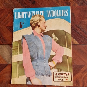 Vintage Lincoln breiboek - lichtgewicht Woolies