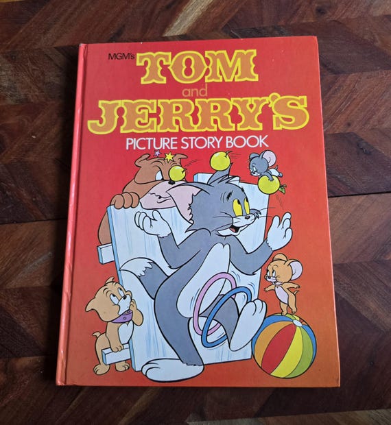ヴィンテージ児童書 - トムとジェリーの絵本 - 1979年ハードカバー版