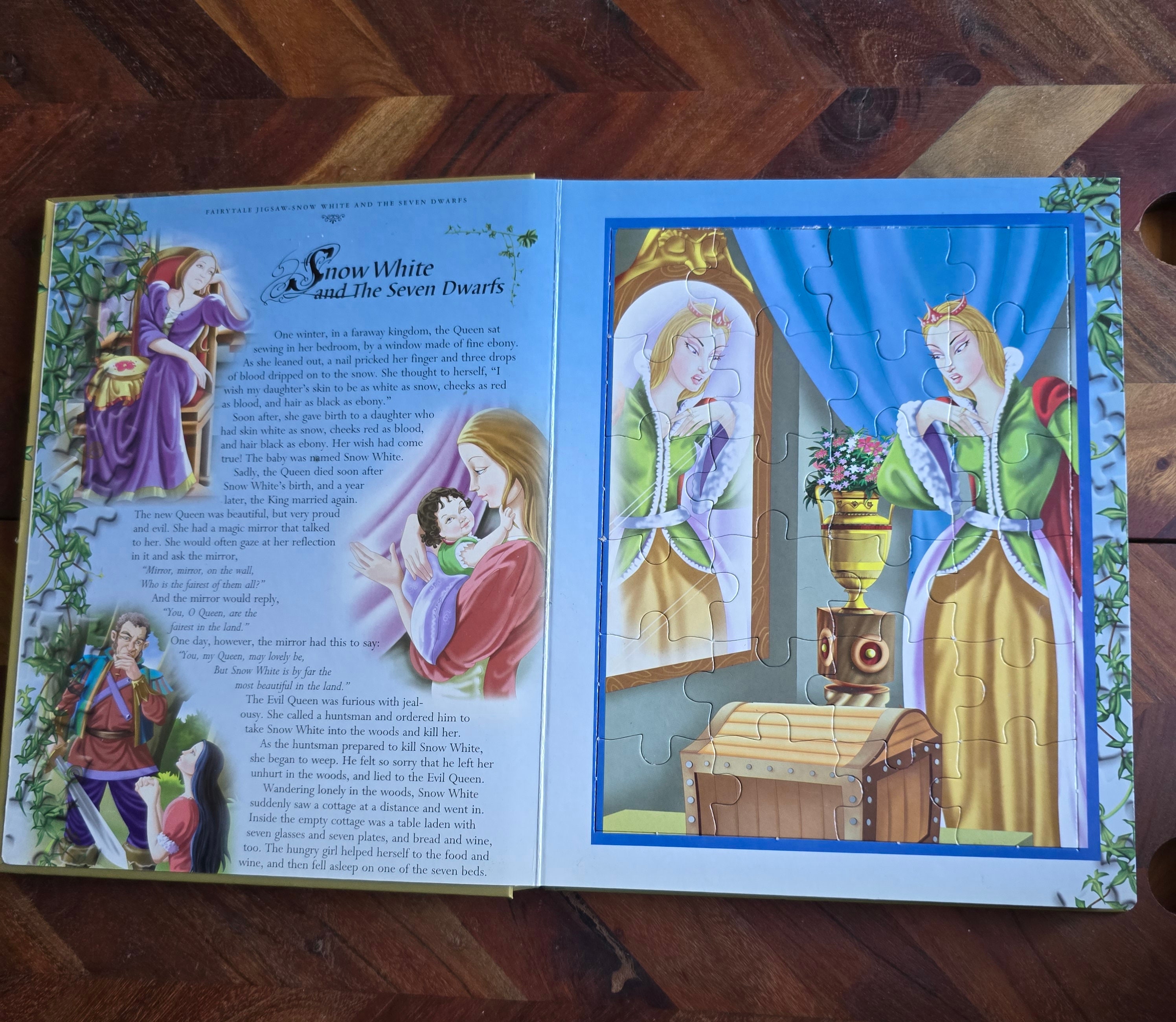 Vintage Children's Book - Fairy Tale Jigsaw Book - 2004 Hardcover
