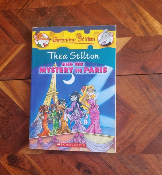 Libri per bambini Geronimo Stilton Thea Stilton e Mystery in Paris