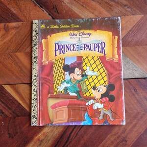 Vintage Children&#39;s Book - Little Golden Book - The Prince and the Pauper - 1990 Edition