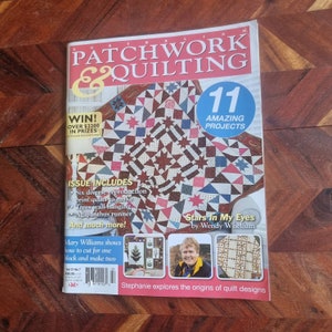 Australian Patchwork and Quilting Magazine - Vol 21 No. 7 - 11 Amazing Projects