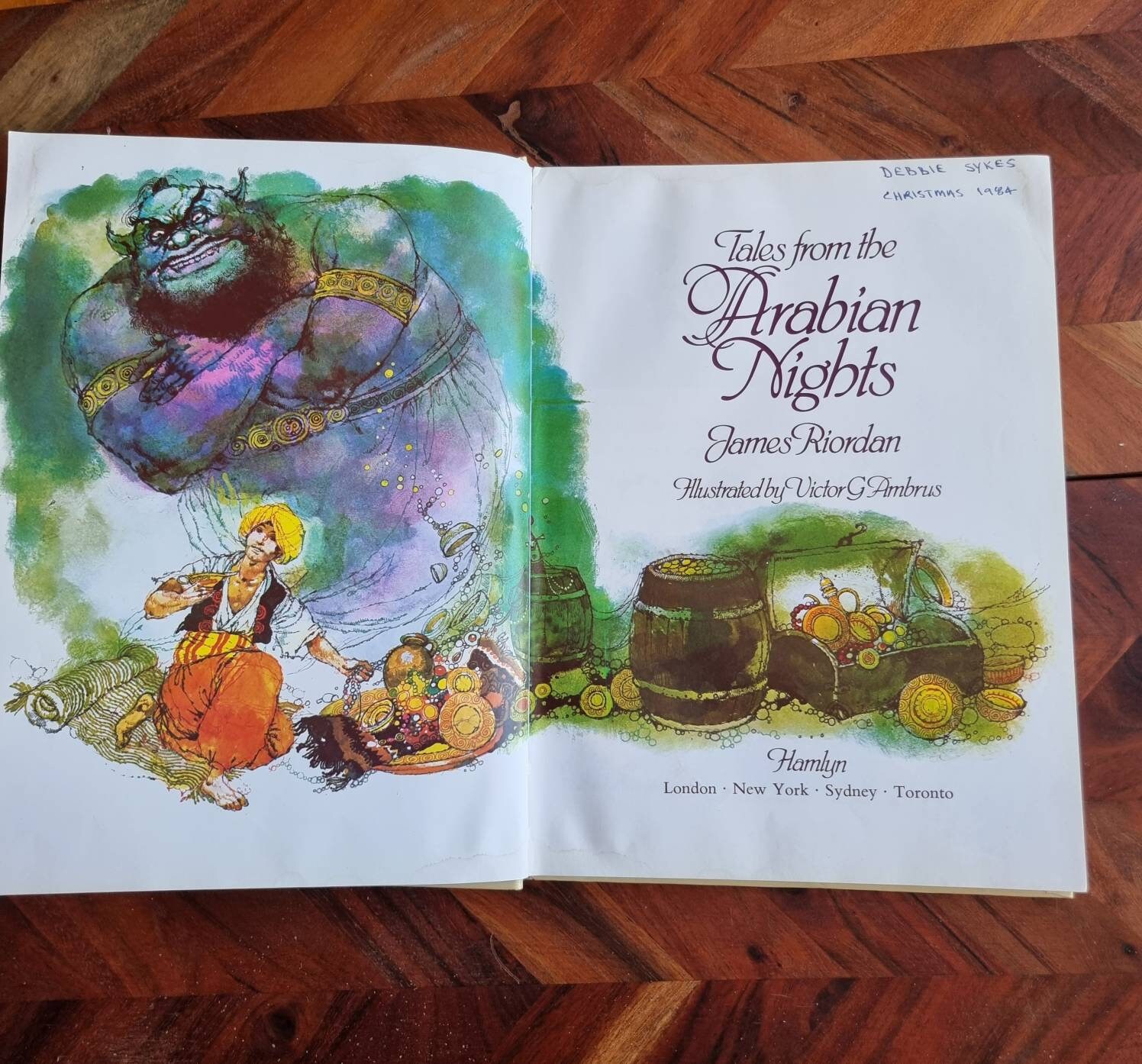 Vintage Children's Book - Tales From the Arabian Nights by James ...