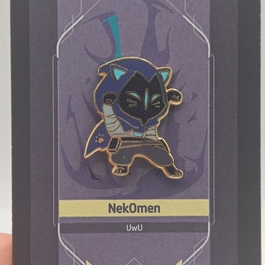 Omen Dancing Cat / Pin de esmalte valorante