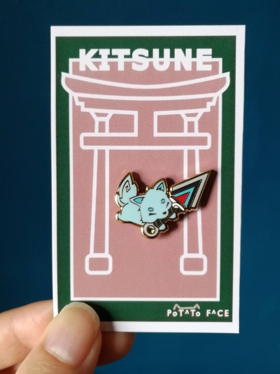 Kiriko Kitsune Fox Kunai | Overwatch 2 Enamel Pin