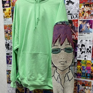 Vorgefertigter Anime Hoodie Sweatshirt Rundhalsausschnitt Pullover