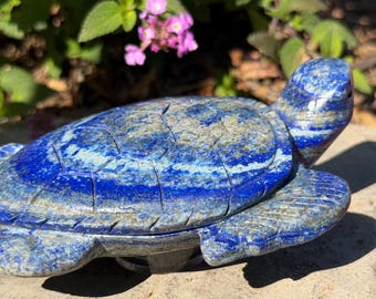 Lapis Lazuli | Polished Lapis Lazuli | Lapis Lazuli Turtle | Carved Lapis Lazuli