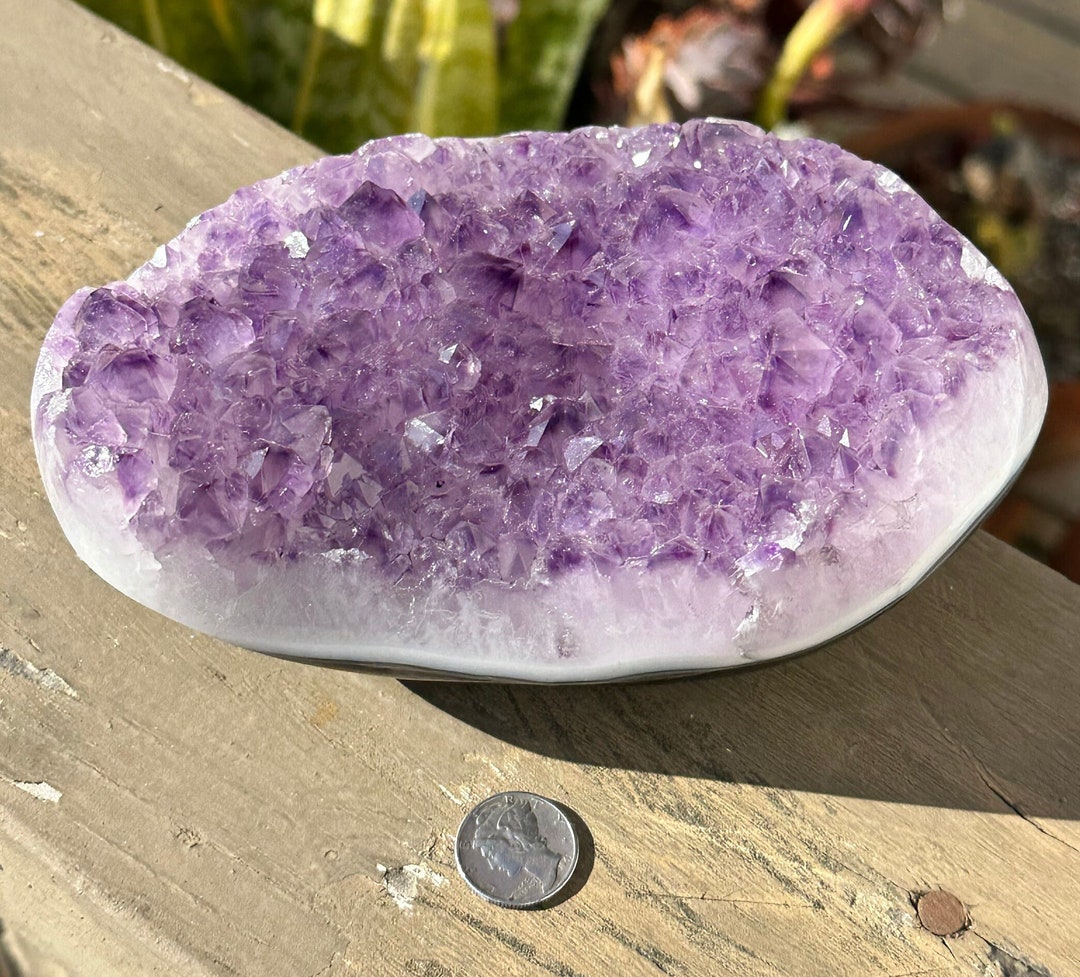 Amethyst Free Form, Amethyst Cluster, Amethyst Meditation Stone, - Etsy