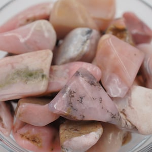 Pink Opal Tumbled, Small Pink Opal Tumble