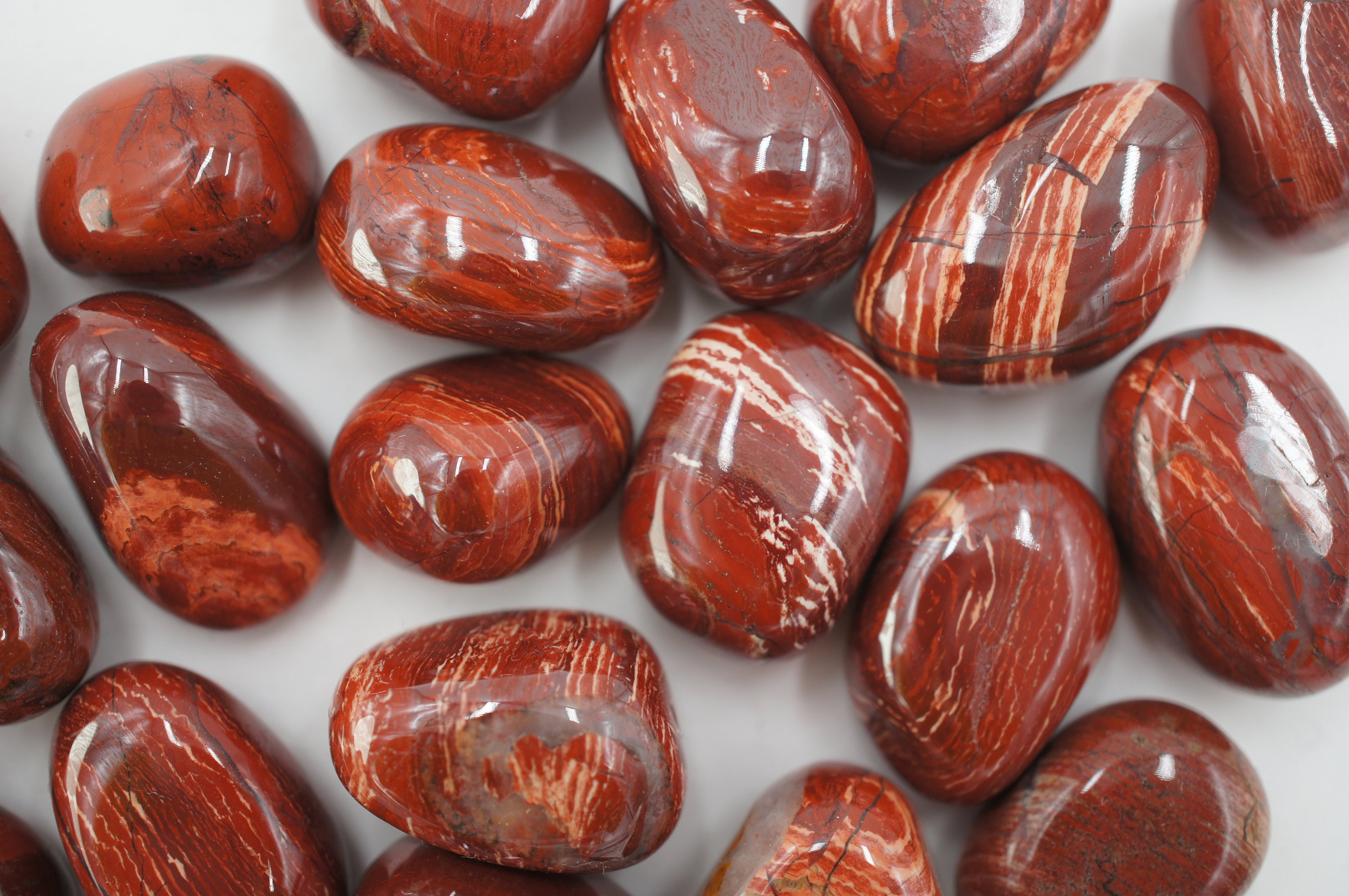 Red Jasper Tumbled Stone Convoluted Jasper Tumble Etsy UK