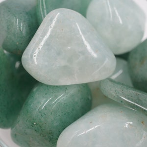 Aventurine Tumbled Stone, Large Aventurine Tumble