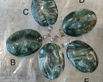 Seraphinite AAA Pendants