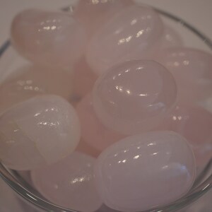 Pink Calcite Tumbled Stone One Medium Size Pink Calcite Tumble
