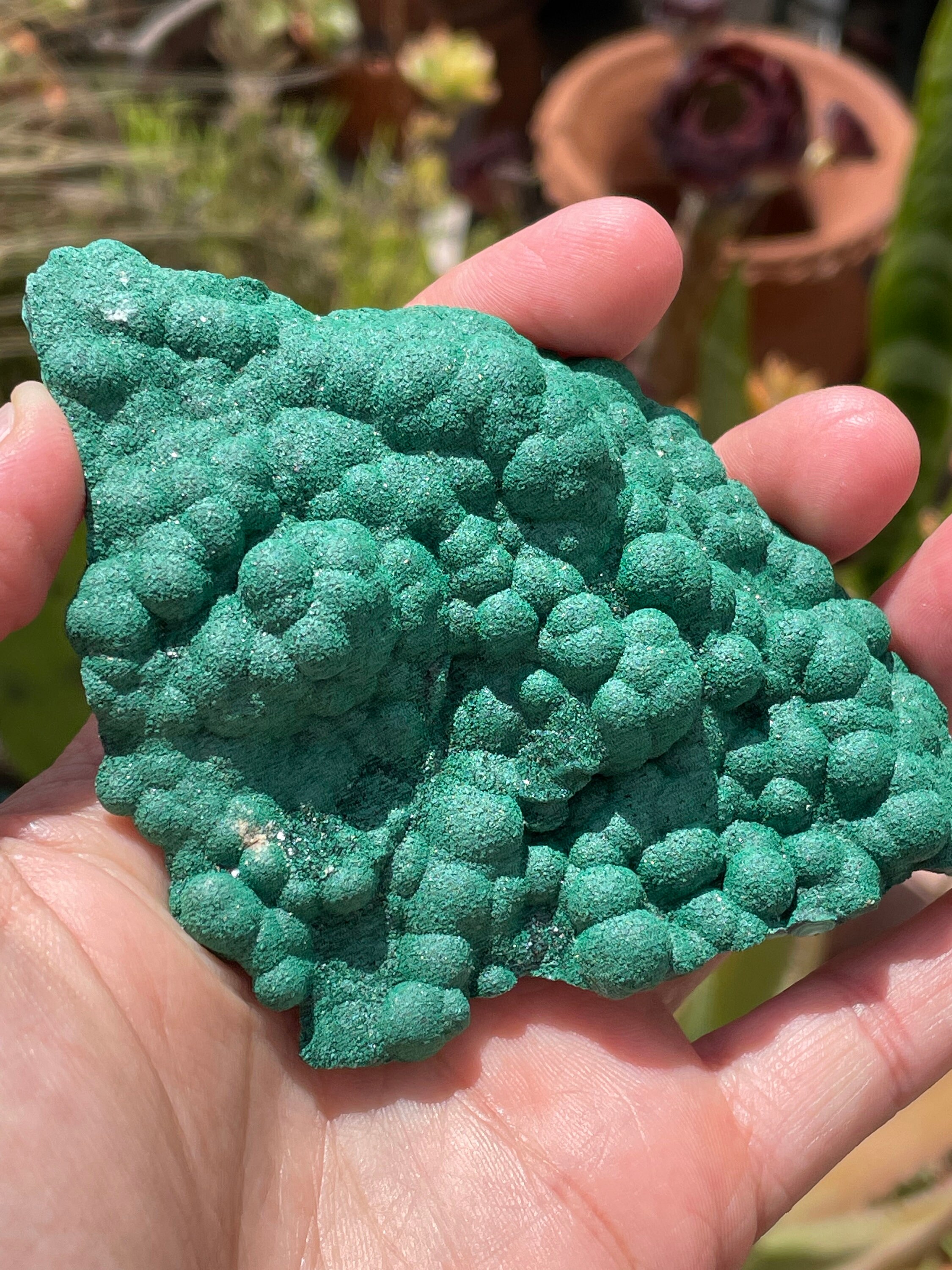 Malachite Rough Avec