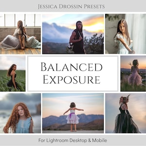 JD Balanced Exposure Presets Lightroom Mobile/Desktop