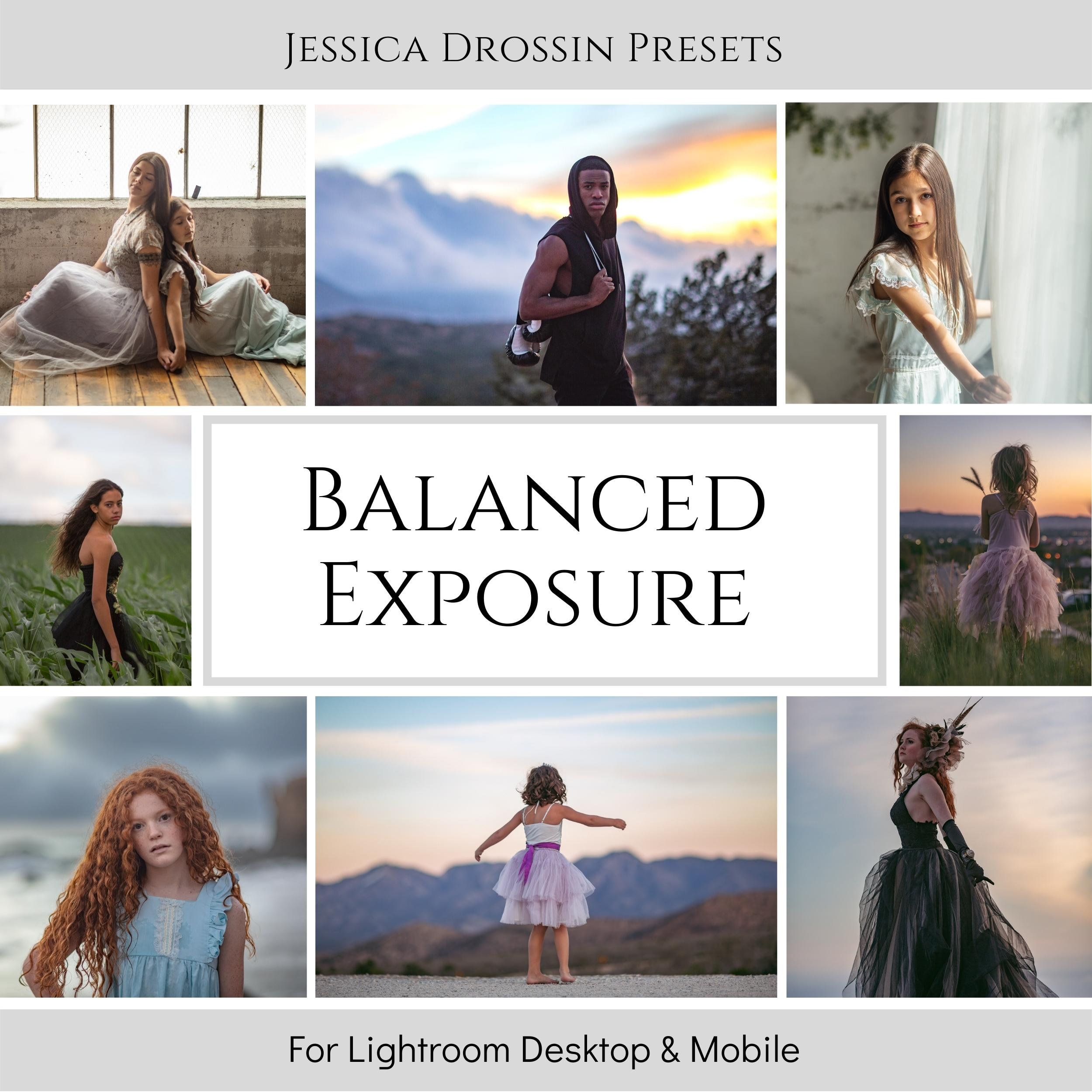 JD Balanced Exposure Presets Lightroom Mobile/desktop Etsy