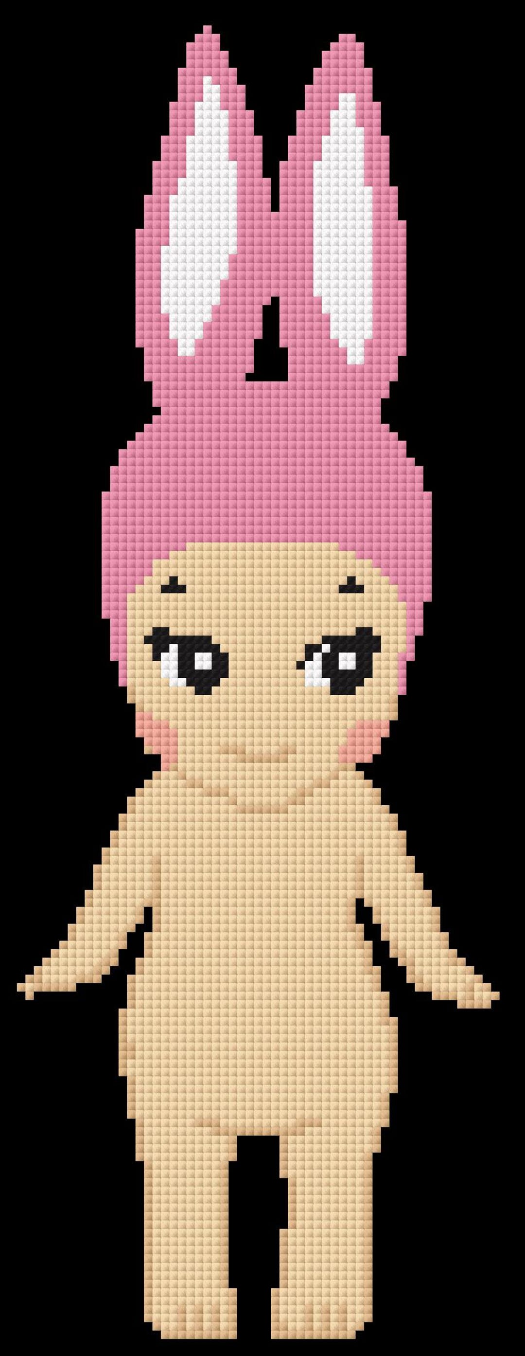 Sonny Angel Bunny Rabbit Cross Stitch PDF Pattern - Etsy