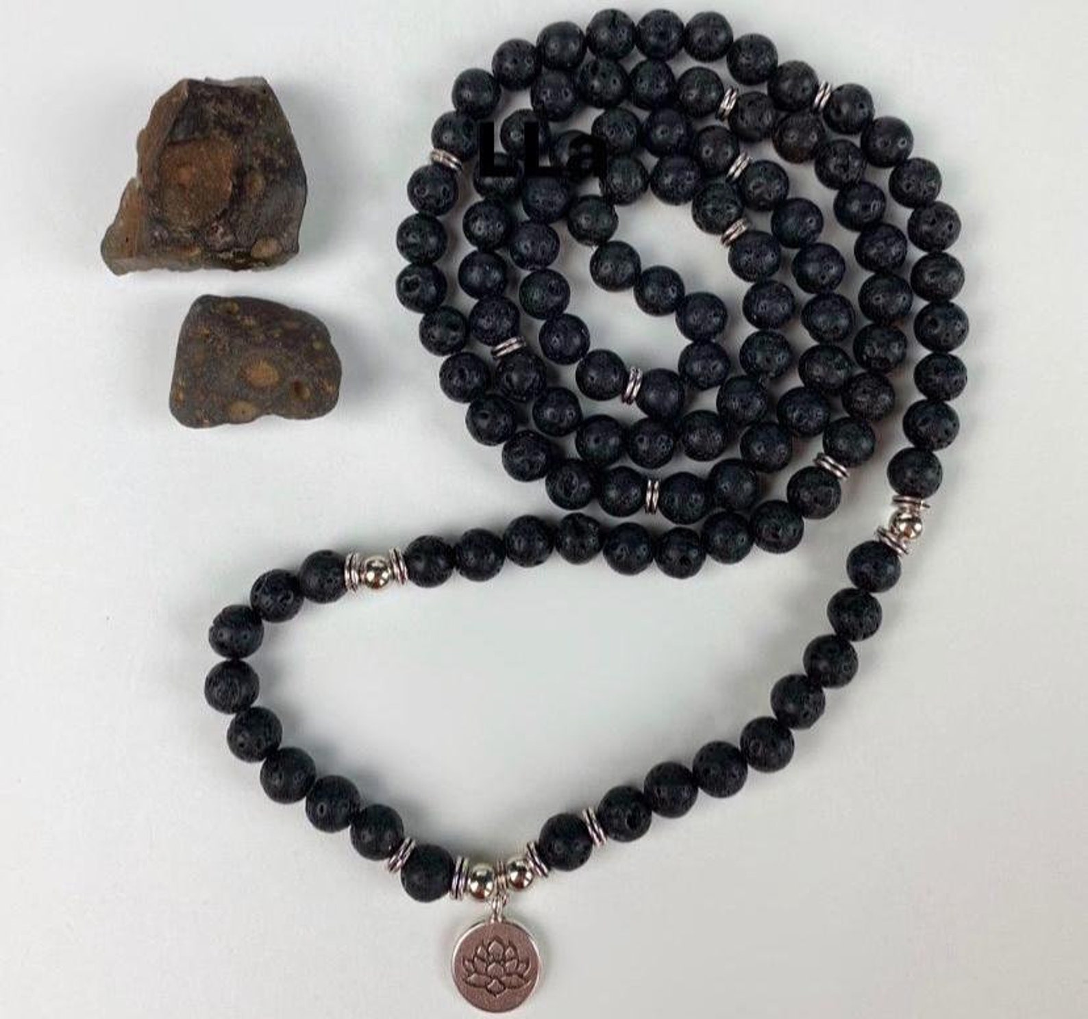 28 Stück Lavastein-Perlen 14 Mm Schwarz – Natürliche Vulkansteine Für ätherische Öle & Schmuck