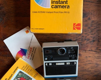 Vintage Kodak EK6 Instant Camera with Box & Papers