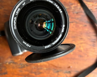 Olympus IS-20 Quartzdate 35mm zoom 35mm camera. Rare find.