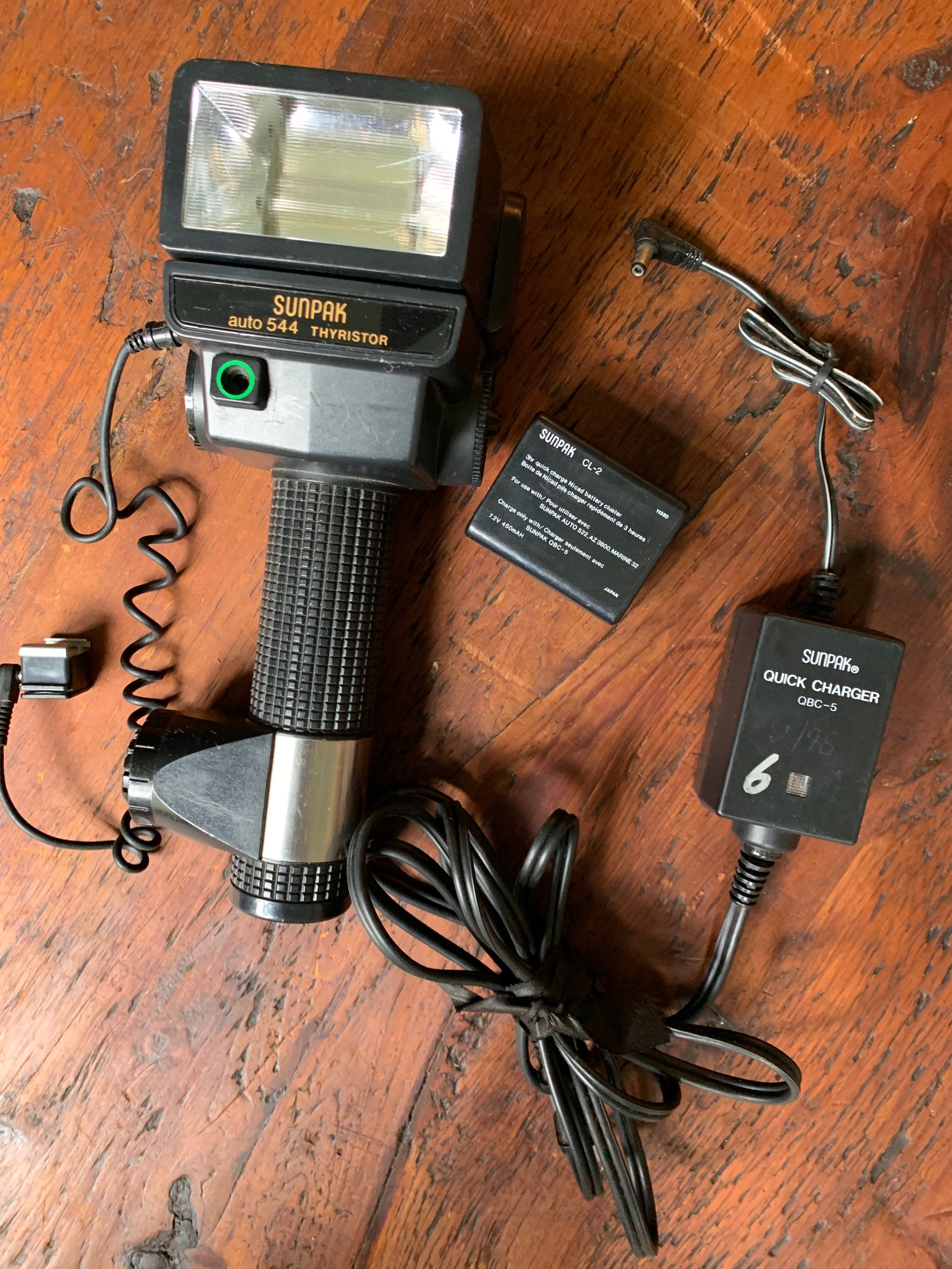 Sunpak Auto 544 Thyristor High Mount Flash Etsy