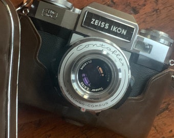 Zeiss Ikon Contaflex Super B - Argenté - Années 60 - Télémétrique 35mm