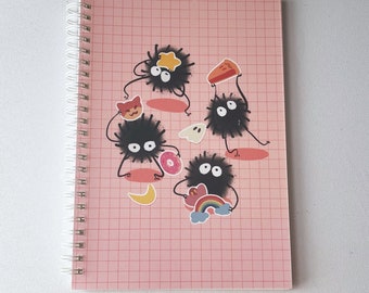 A5 Soot Spirits Reusable Sticker Book