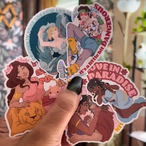 3 inch EPIC The Musical Sticker Series