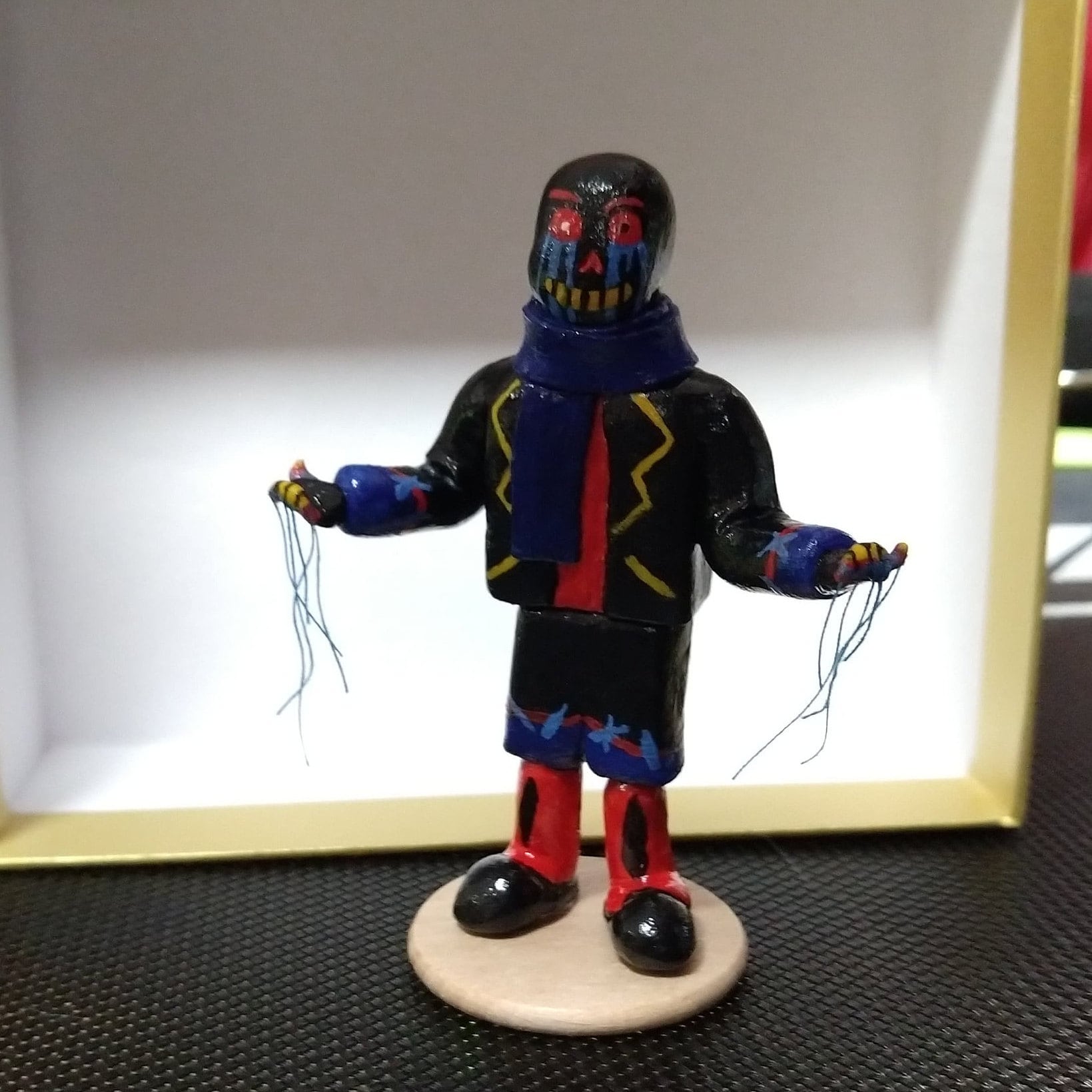 Horrorsans Clay Figurine 