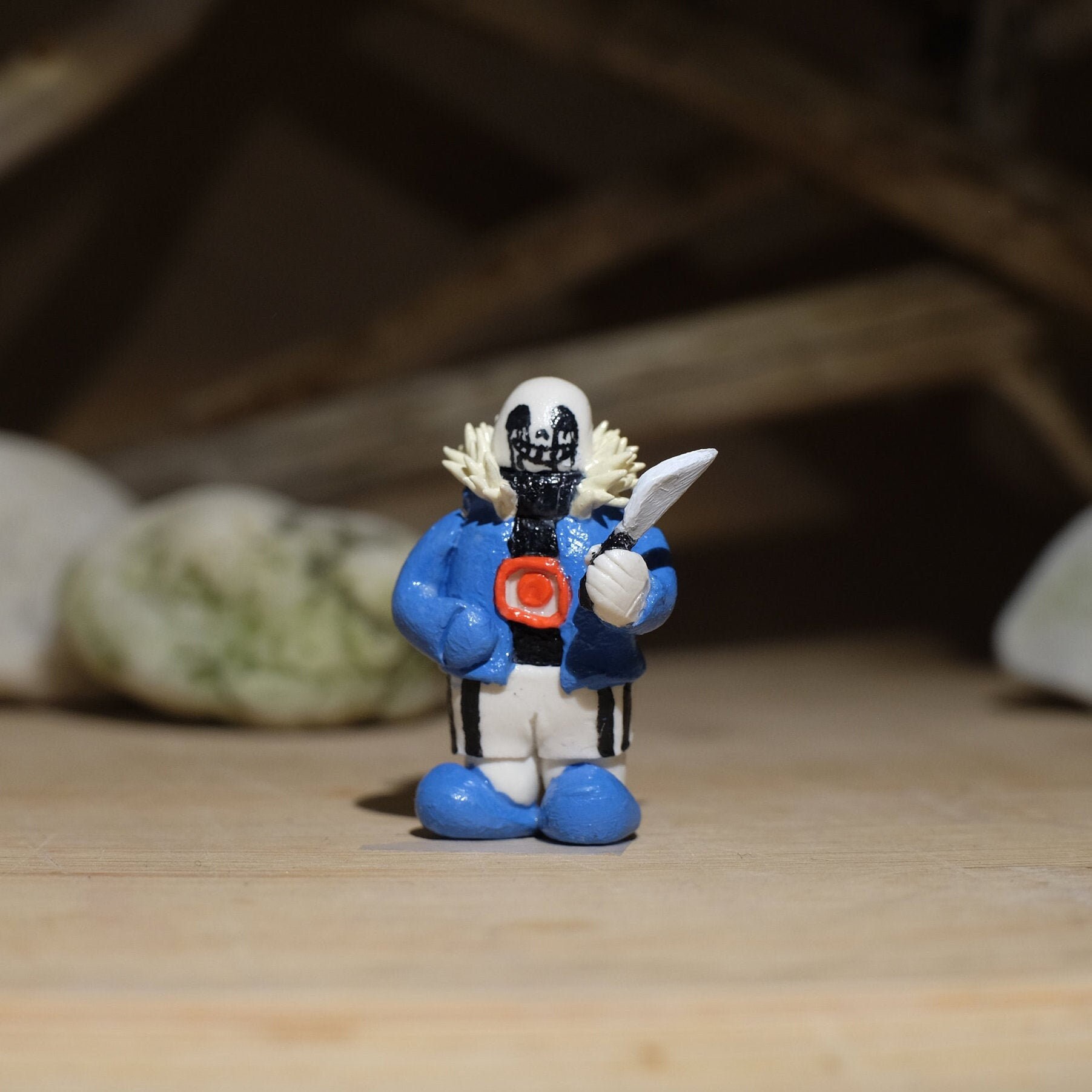 Crosssans Clay Figurine 