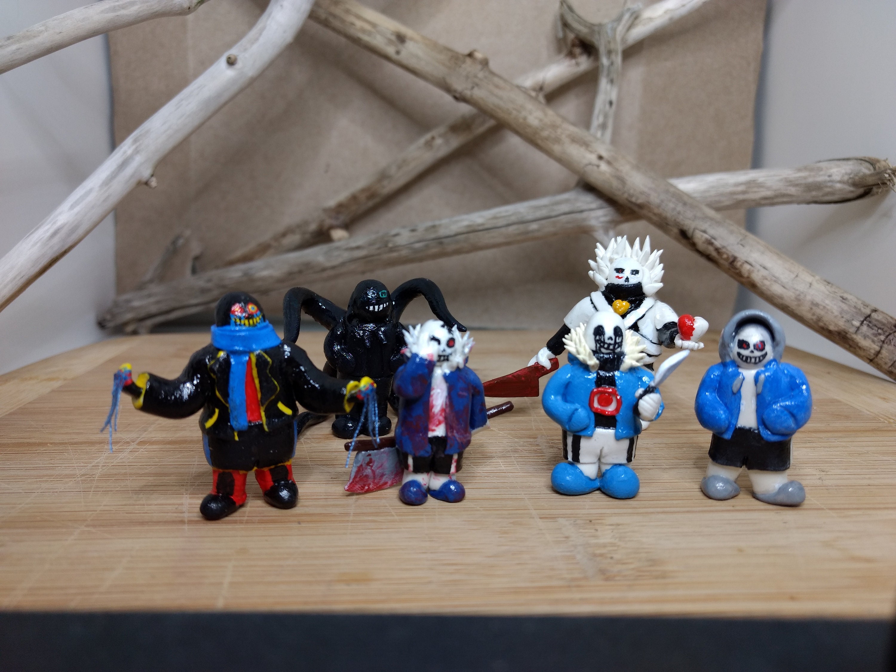 Nightmare's Bad Guys Gang Clay Figurine Collection 