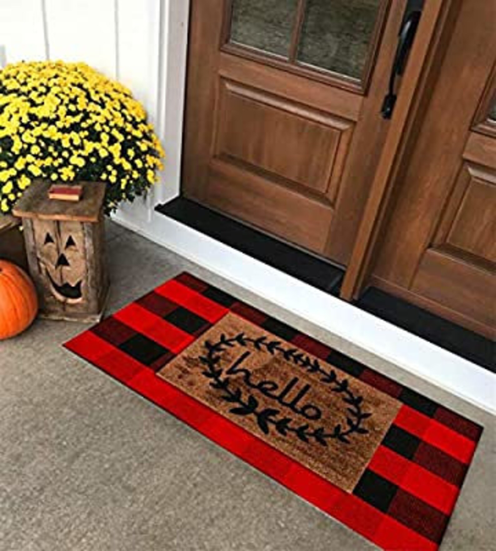Buffalo Plaid Rug 3x5 Ft Buffalo Plaid Area Rug Hey There Etsy