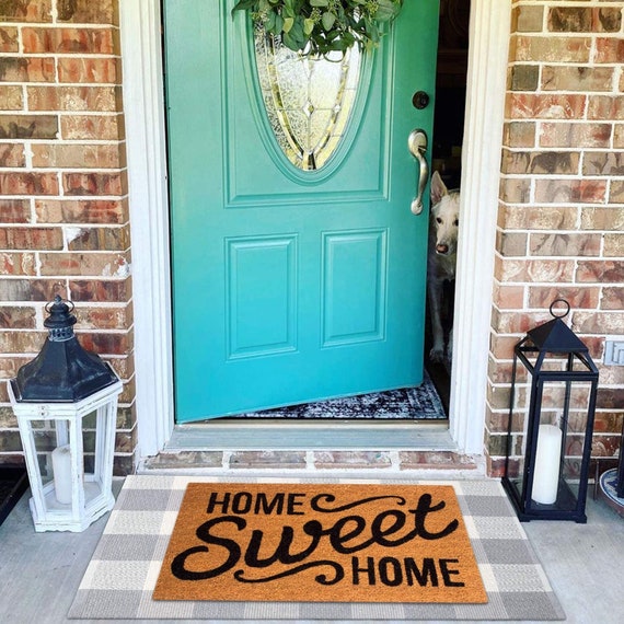 Large Doormats for Outdoor Entrance Home Summer, Farmhouse Washable Front  Door Mats Non Slip Washable, Home Office Floor Mats Carpet (Size 