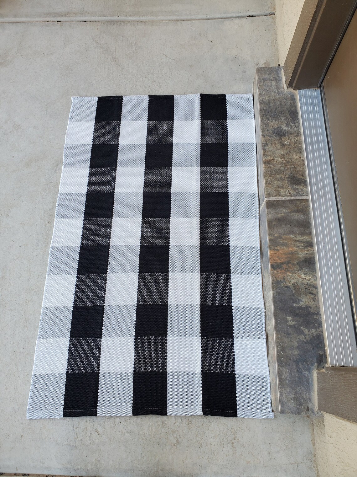 Door Mat Buffalo Plaid Rug Plaid Doormat Front Door Mat Etsy