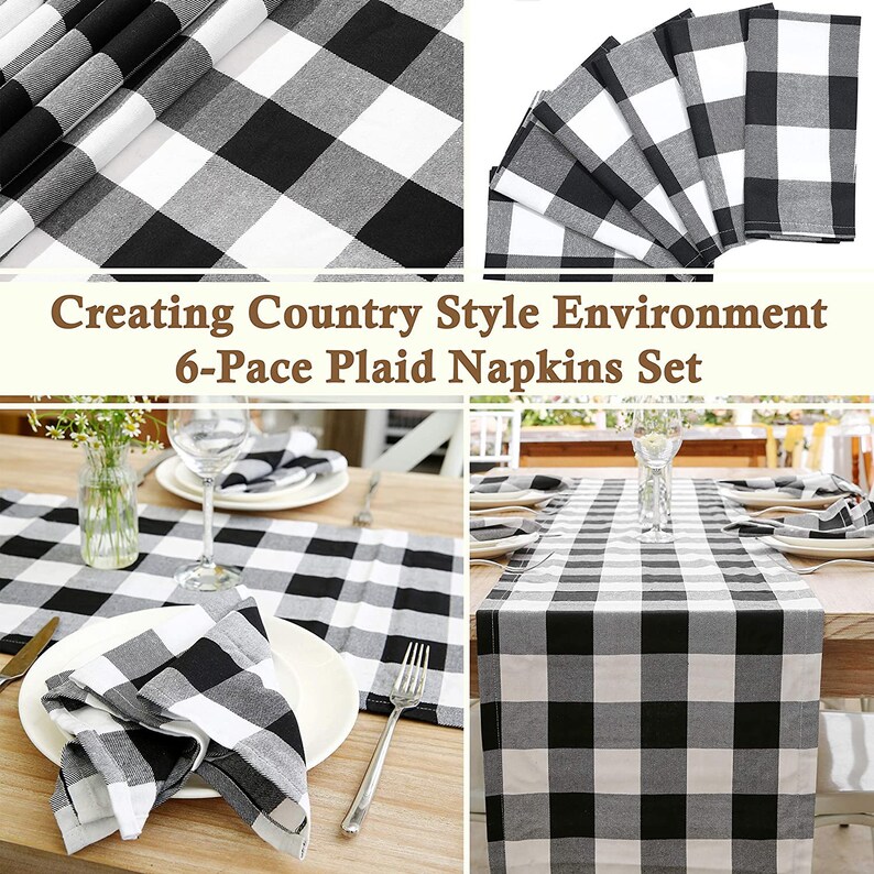 Farmhouse Placemat Placemats Set of 4 16x16 Etsy