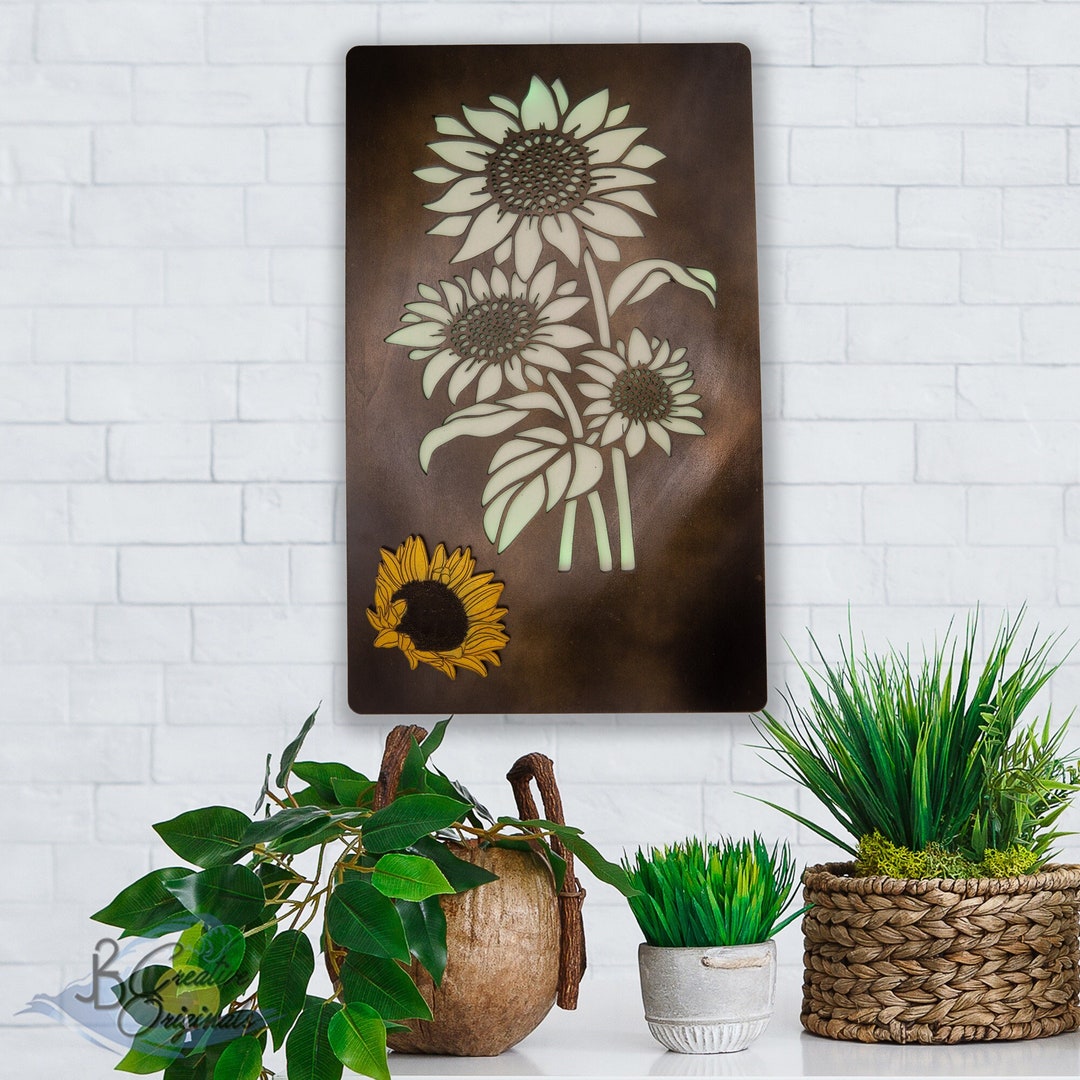 Illuminated Art, Lighted Wall Decor, Unique Wall Art, LED Art