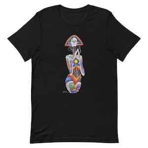 Trust t-shirt | art by ElleTerese | unisex | scifi robot skull illustration shirt | unique design artist tee