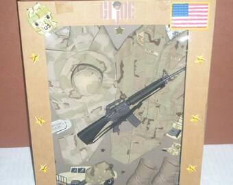 Vintage 2000 GI Joe SOLDIER DESERT Camo Uniform Set / 2 Camo Sets