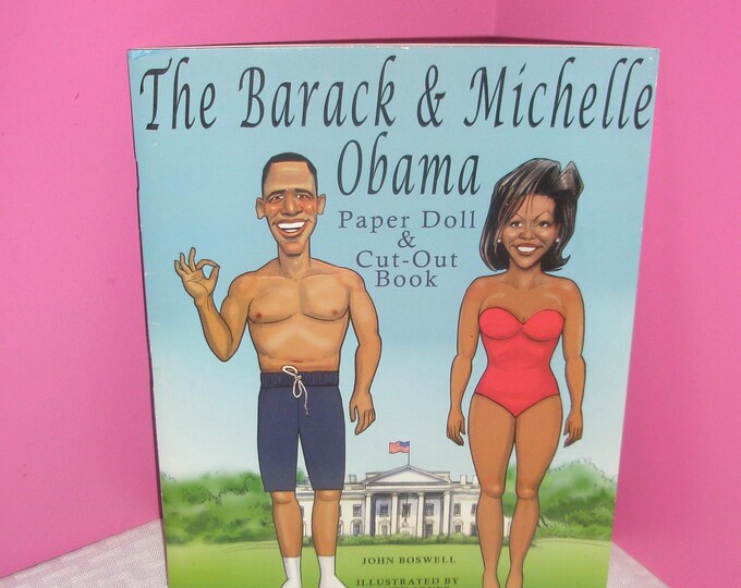 Obama Block Paper 2009 the BARACK and MICHELLE OBAMA Paper Doll & Cut-out Book by John ...