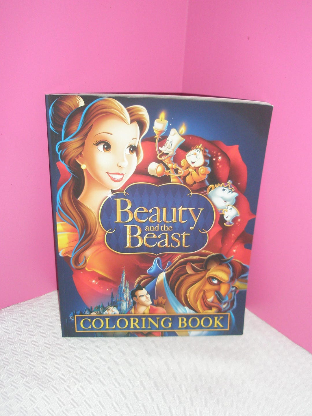 2021 Adult Coloring Book BEAUTY and the BEAST / Beautiful Illustrated ...