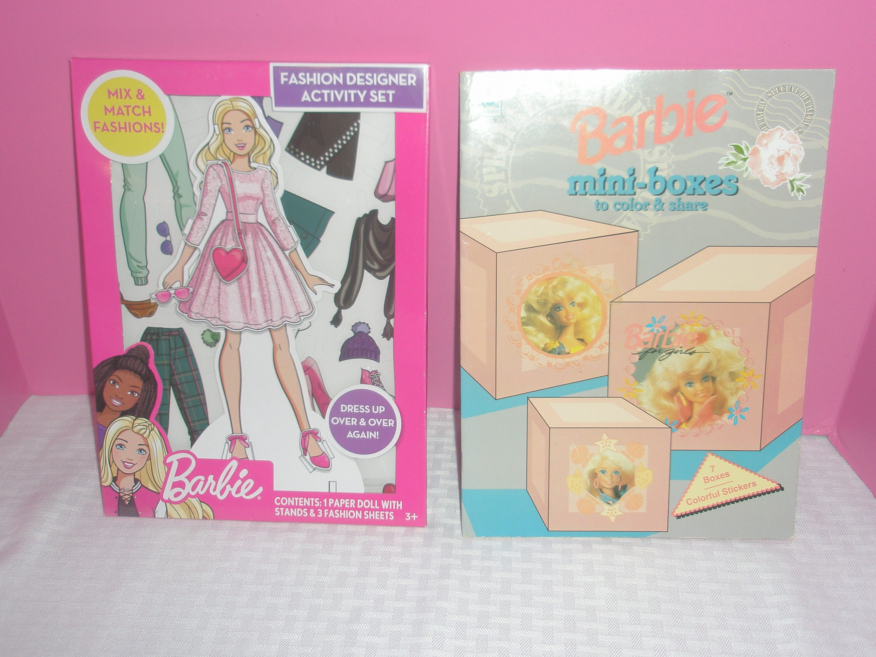 Barbie be a fashion designer dress activity kit hotsell