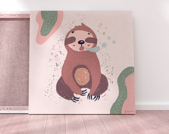 PRINT - Cute sloth