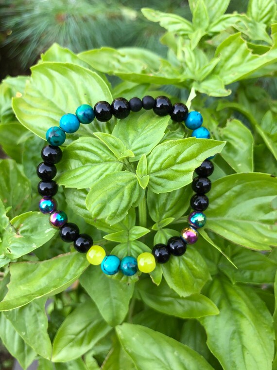 Obsidian 2024 bracelet etsy