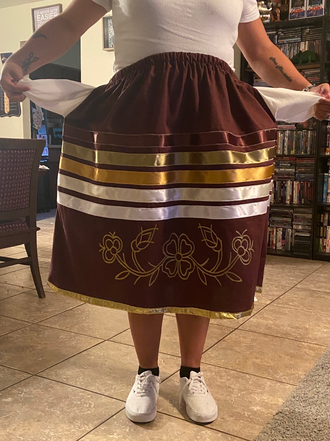 Native American ribbon skirt Etsy