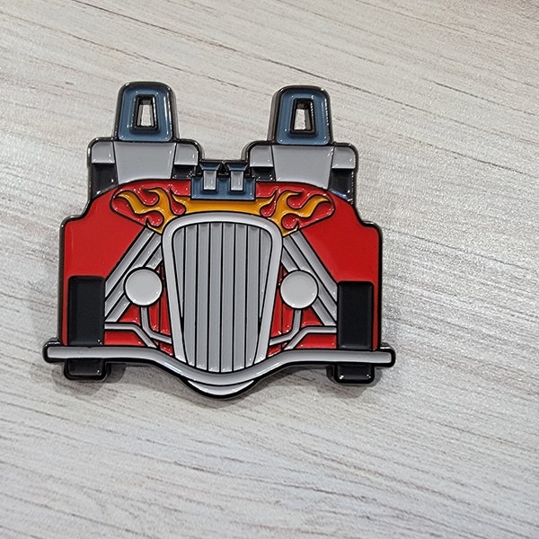 Lightning Rod Coaster Pin