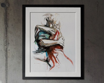 Art print tango couple No. 79