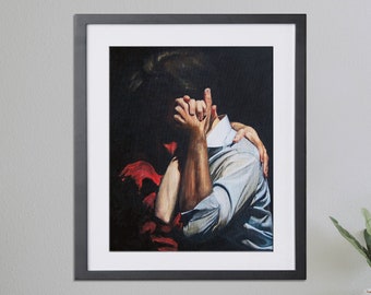 Art Print Tango Couple No. 20